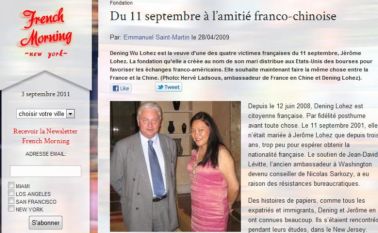Lohez Foundation, French Morning, France-China