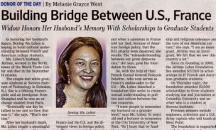 Lohez Foundation, Article in Wall Street Journal Lohez Foundation, Article in Wall Street Journal